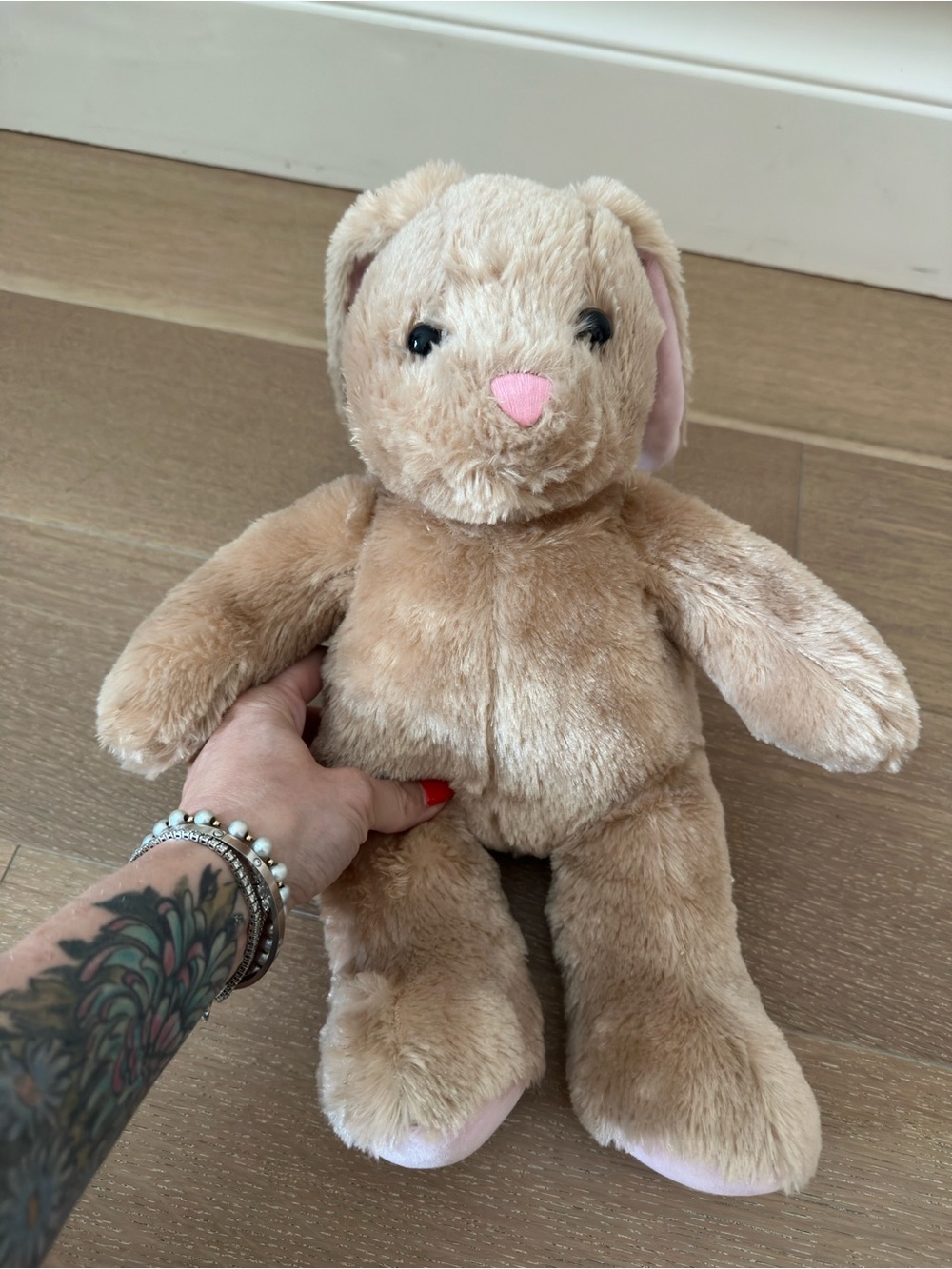 Build-A-Bear 14" Bunny Rabbit Plush Stuffed Animal Soft Toy
